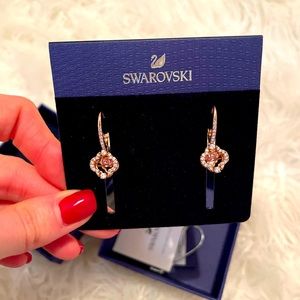 Never worn rose gold earrings